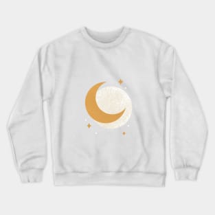 Moon Sparkle - Celestial Art Crewneck Sweatshirt